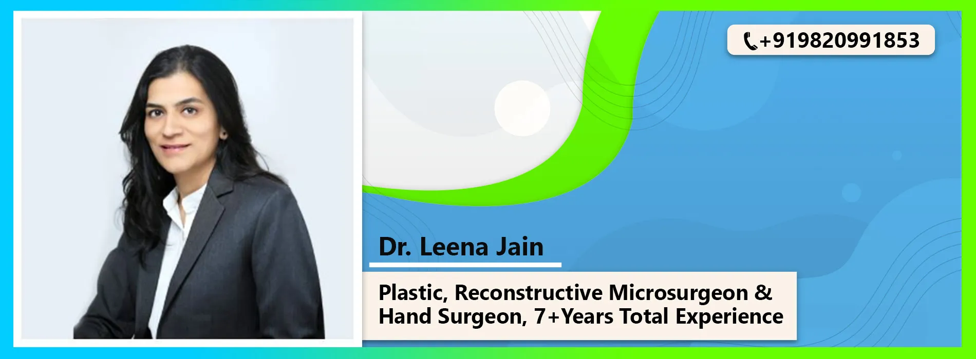 ABOUT Dr Leena Jain ABOUT Dr Leena Jain