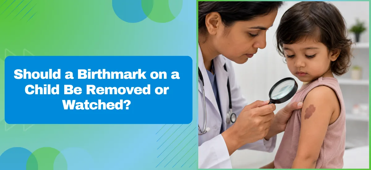 Should a Birthmark on a Child Be Removed or Watched?